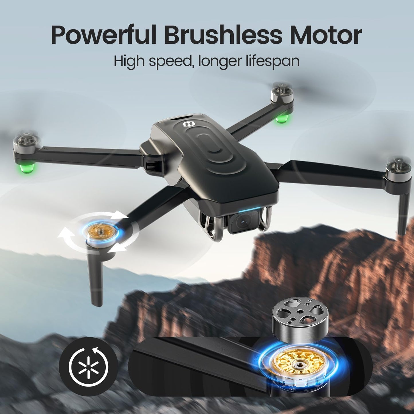 HS175G mini folding camera drone Holy Stone