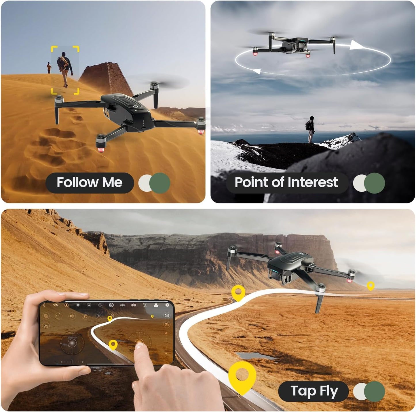 HS175G mini folding camera drone Holy Stone