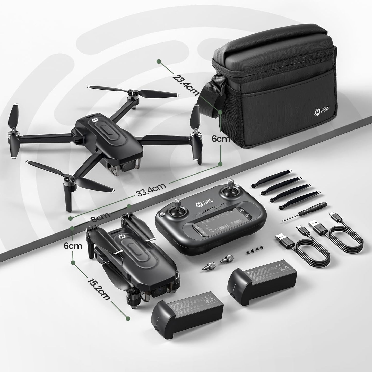 HS175G mini folding camera drone Holy Stone
