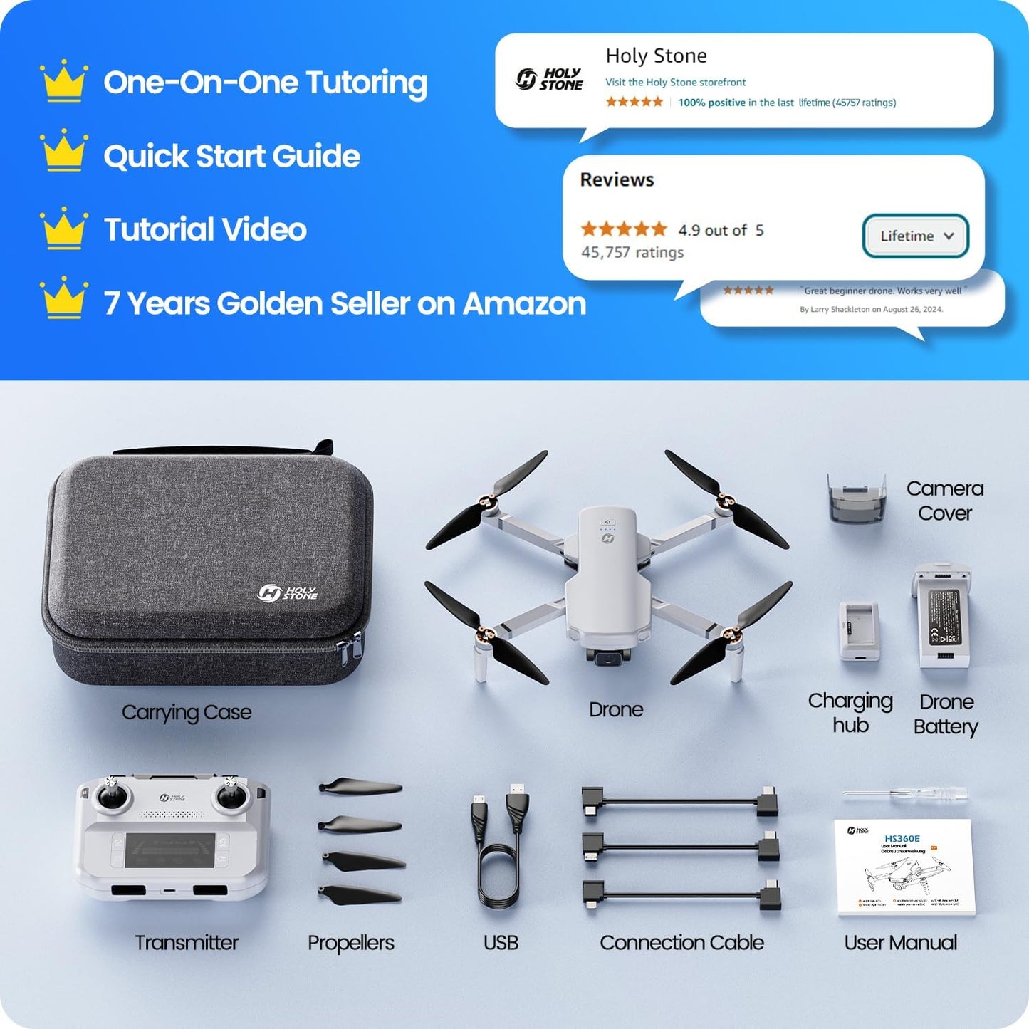 HS360E GPS Drone Holy Stone