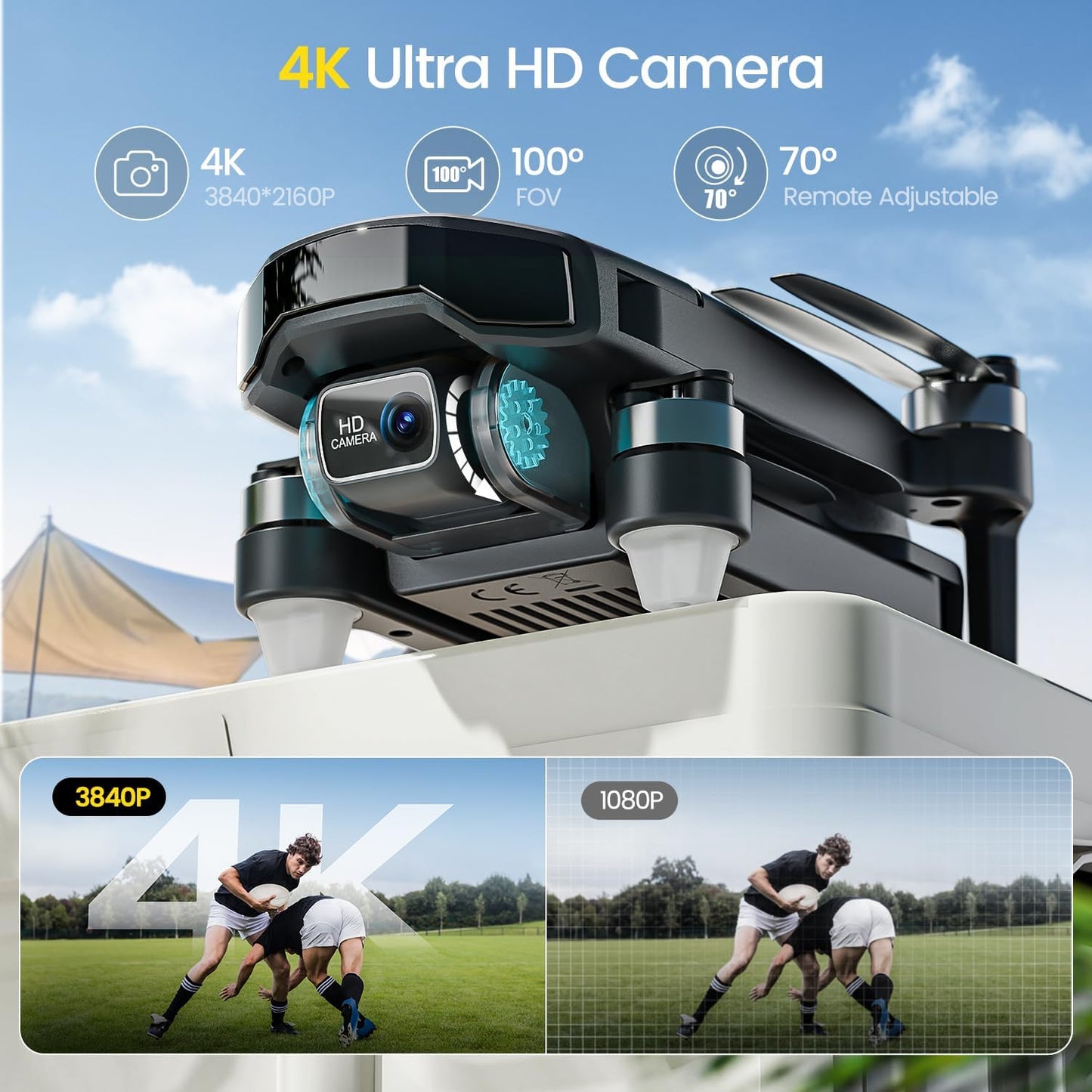 HS460 GPS BRUSHLESS MOTOR CAMERA DRONE
