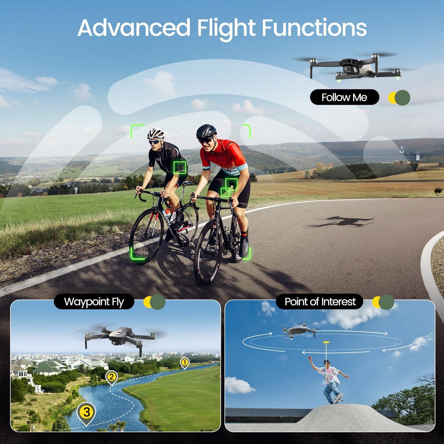 HS460 GPS BRUSHLESS MOTOR CAMERA DRONE