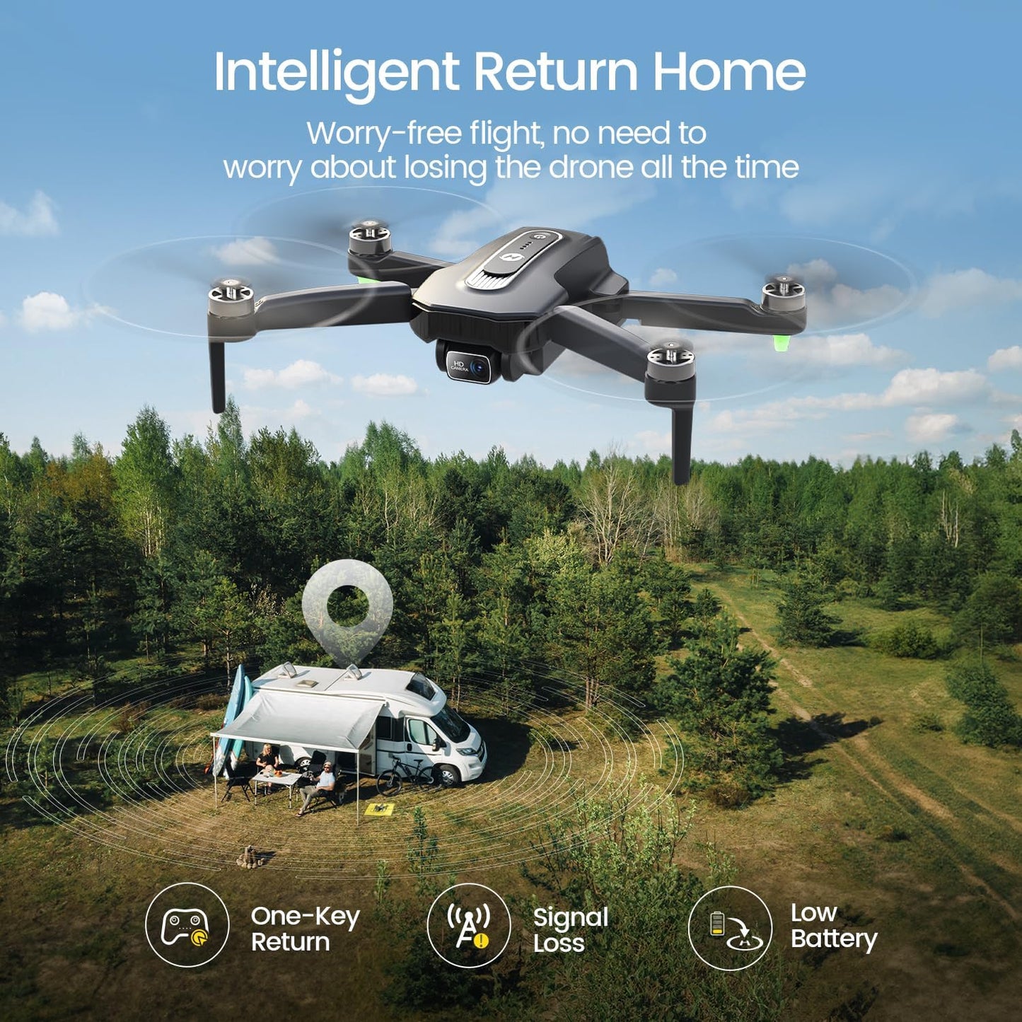 HS460 GPS BRUSHLESS MOTOR CAMERA DRONE