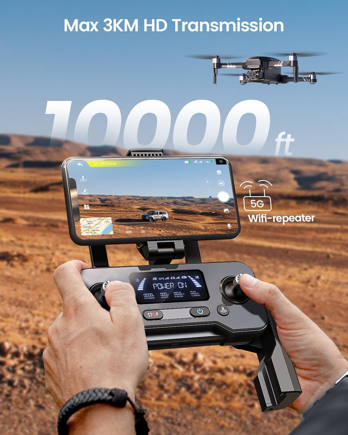 HS600 GPS BRUSHLESS CAMERA DRONE Holy Stone