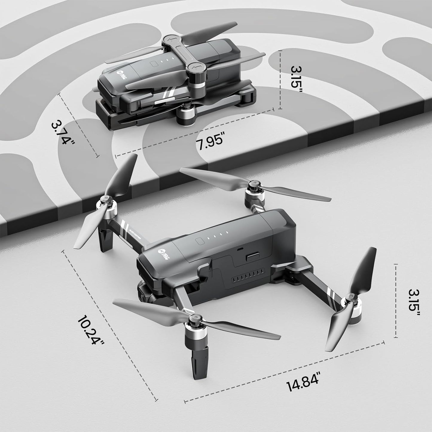 HS600 GPS BRUSHLESS CAMERA DRONE Holy Stone