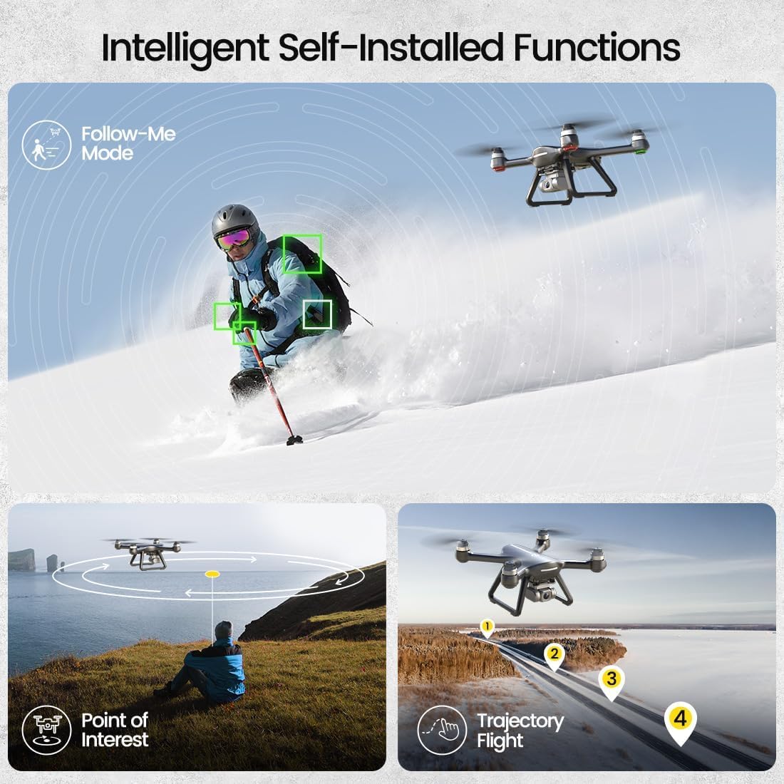 HS700E Holy Stone GPS camera drone