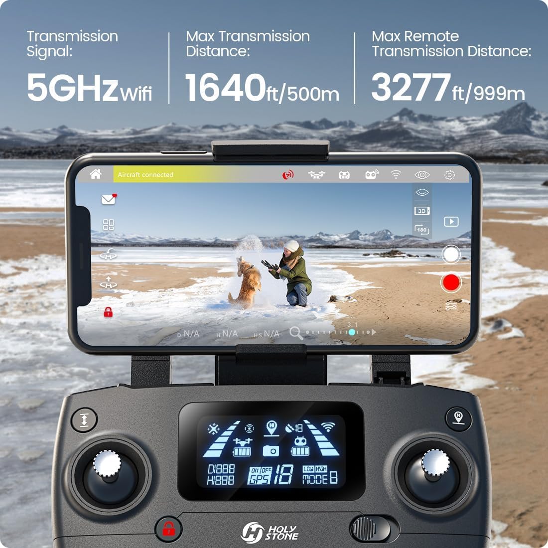 HS700E Holy Stone GPS camera drone