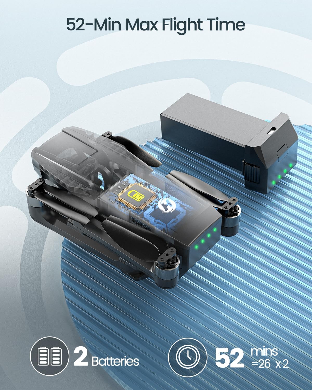 HS720G GPS BRUSHLESS CAMERA DRONE