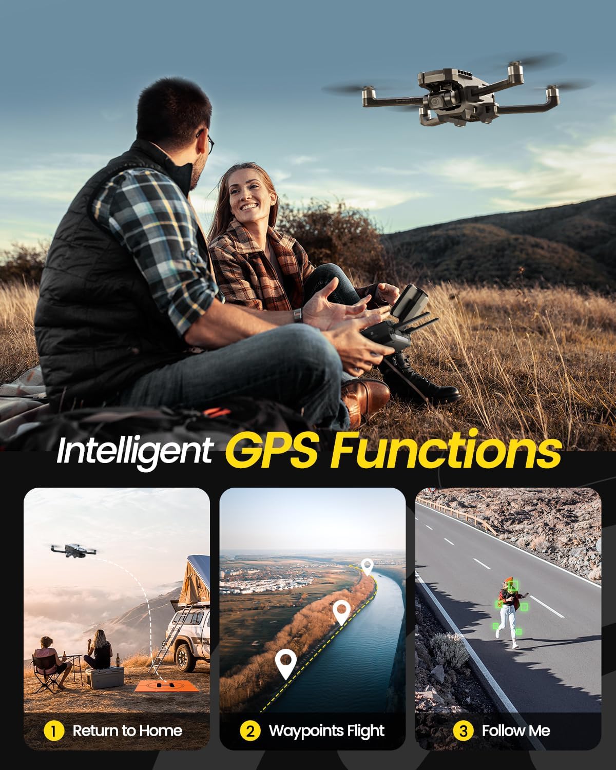 HS720G GPS BRUSHLESS CAMERA DRONE