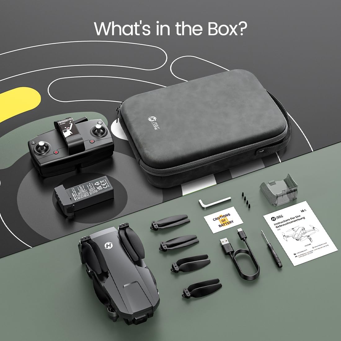 HS720R GPS 3 batteries